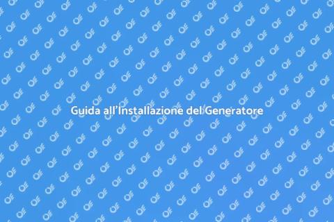 Installare un Generatore Portatile