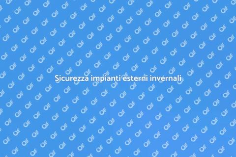 Proteggere impianti esterni dalle intemperie
