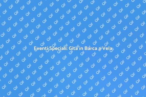 Gita in Barca a Vela per Eventi