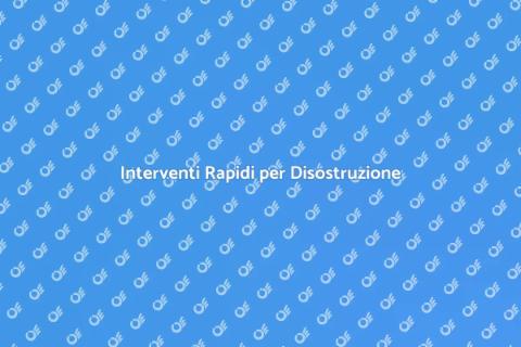 Disostruzione Urgente: La Soluzione Ideale