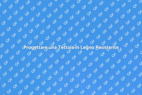 Tettoie in Legno: Estetica e Funzionalità