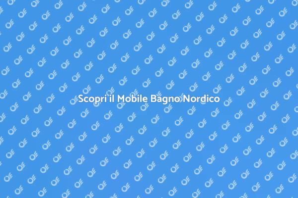 Design Nordico per il Tuo Bagno