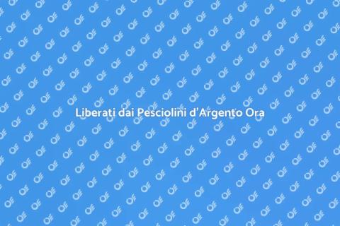 Disinfestazione Mirata Pesciolini d'Argento