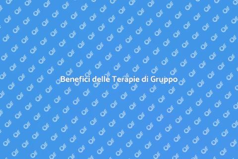 Terapie di Psicoterapia di Gruppo