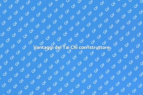 Istruttore Privato di Tai Chi