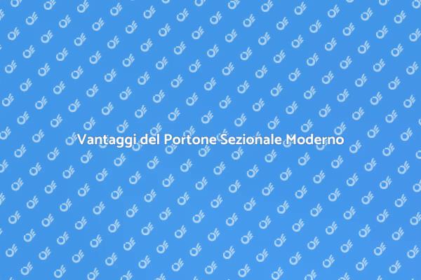 Portone Sezionale: Design e Sicurezza