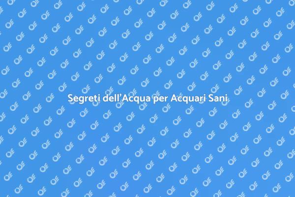 Mantenere l'Equilibrio nell'Acquario
