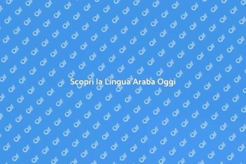 Programma di Studio Arabo Coinvolgente