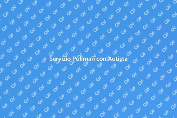 Pullman con Autista per Eventi