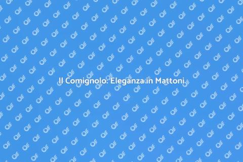 Comignolo Anticato in Mattoni: Storia