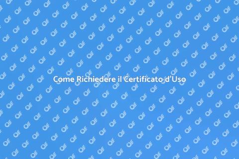 Certificato di Destinazione d'Uso