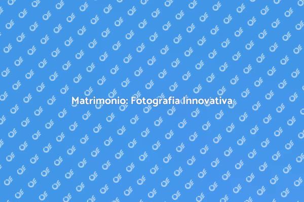 Cattura il tuo Matrimonio in un Modo Unico