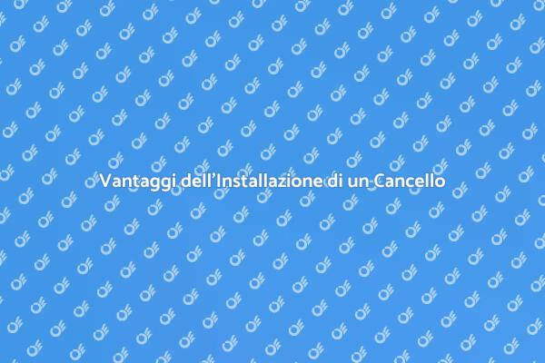 Cancello Elettrico: Eleganza e Sicurezza