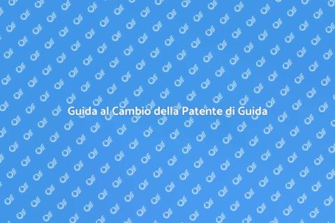 Cambiare Patente di Guida Facile