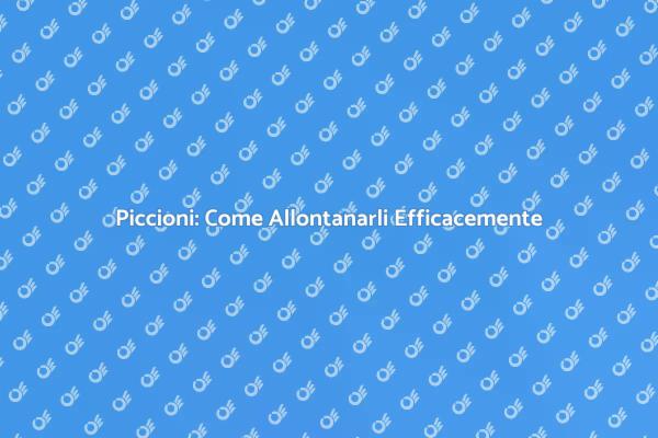 Soluzioni Pratiche per Piccioni Indesiderati