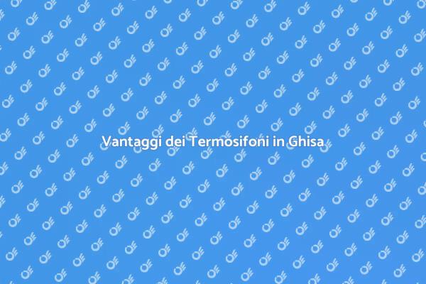 Termosifoni in Ghisa: Comfort e Risparmio