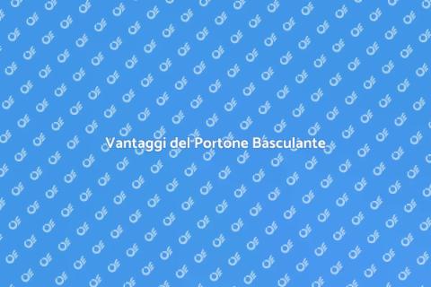 Portone Basculante Automatizzato