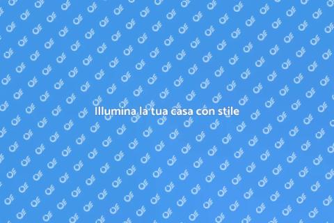 Installare l'illuminazione giusta