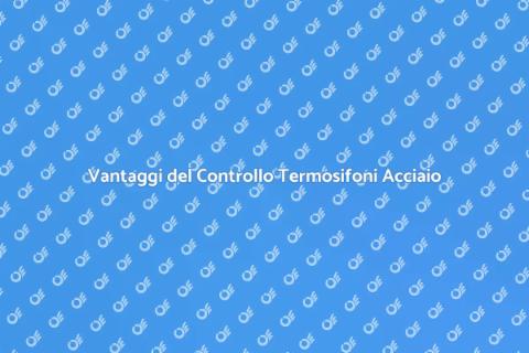 Sistema di Controllo Termosifoni Acciaio