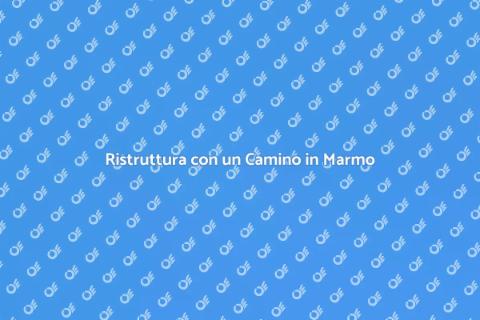 Camino in Marmo di Alta Qualità