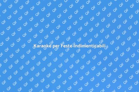 Noleggio Karaoke per Feste Bambini