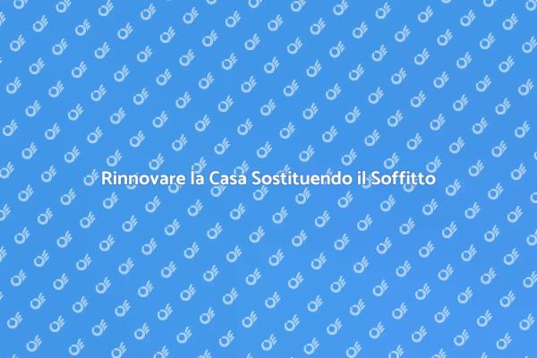 Rinnova il Tuo Soffitto con Facilità