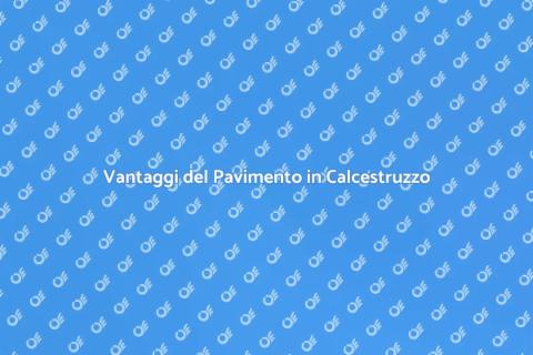 Pavimento in Calcestruzzo Lucidato
