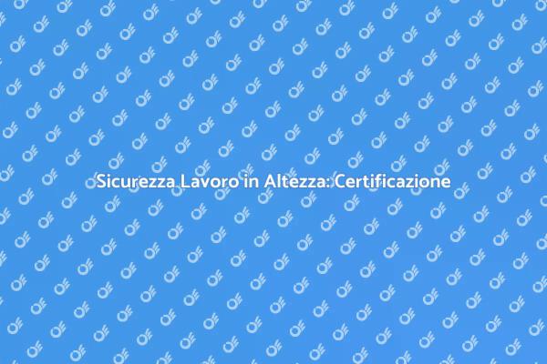 Linea Vita Fissa: Sicurezza Garantita
