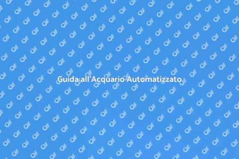 Installazione Acquario Automatizzato