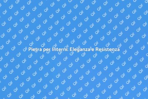 Rivestimento in Pietra per Interni