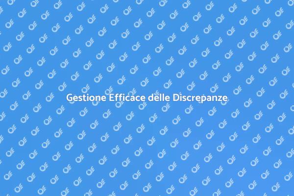 Contrastare le Discrepanze di Inventario