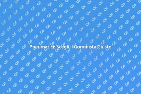 Gommisti: Cura e Manutenzione Pneumatici