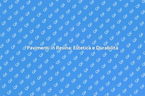Stendere la Resina sul Pavimento