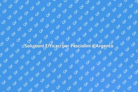 Disinfestazione Mirata per Pesciolini