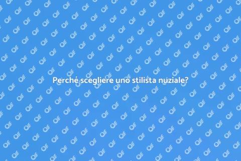Aiuto di uno stilista nuziale