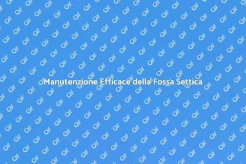 Riparazione Fossa Settica: Guida Essenziale