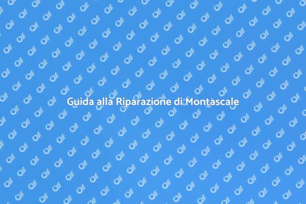 Montascale: Riparazioni e Soluzioni