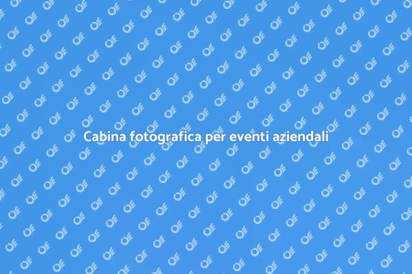 Cattura i momenti con una cabina fotografica