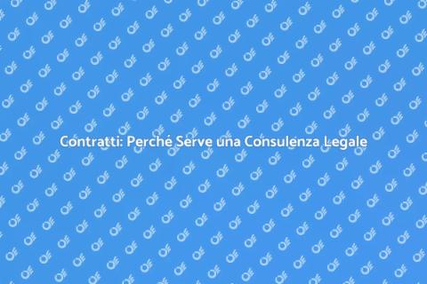 Consulenza Legale sui Contratti