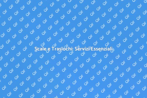 Scale: Fondamentali per Eventi