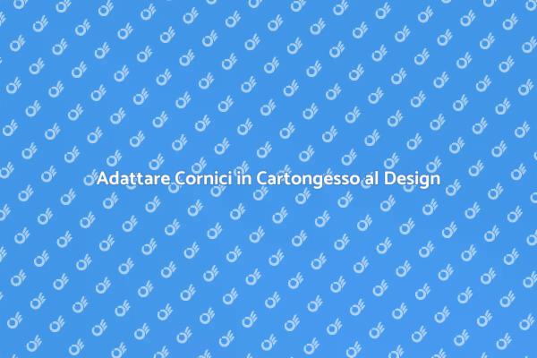 Trasforma gli Spazi con Cornici in Cartongesso