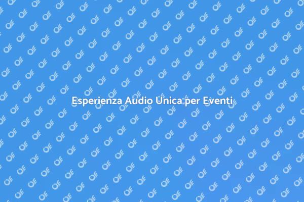 Migliora il Tuo Evento con Catering Audio