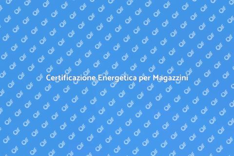 Controllo Certificazione Energetica