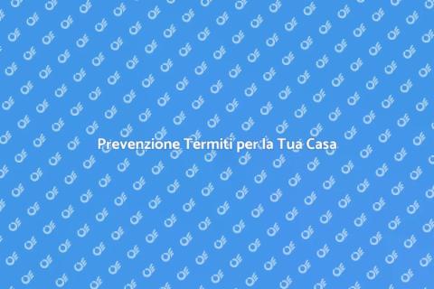 Controllo Periodico delle Termiti