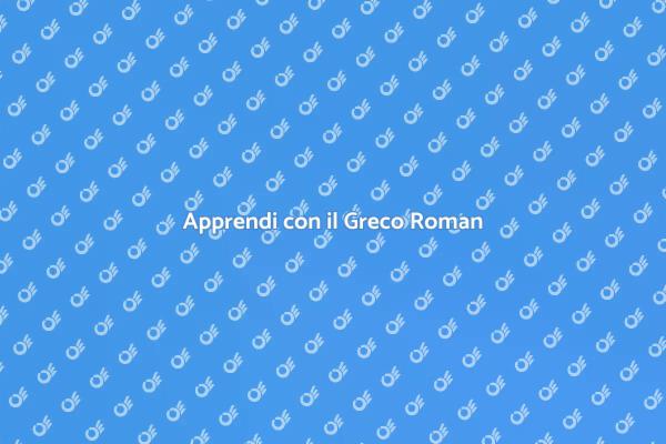 Incontra il Greco Roman: Un Viaggio Culturale