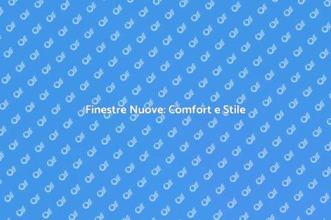 Sostituzione Finestre: Rinnova Casa