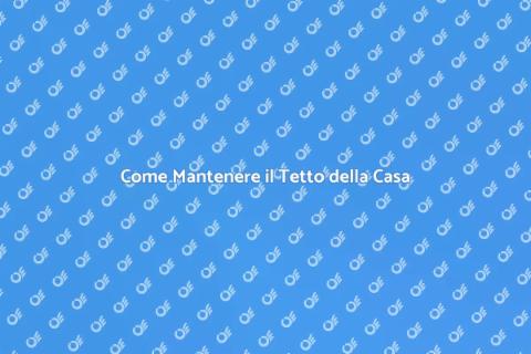 Manutenzione del Tetto: Guida Completa