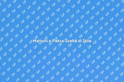 Rivestimenti in Mattoni e Pietra