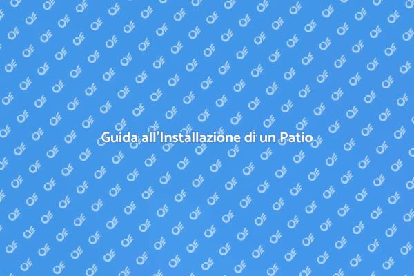 Creare un Patio per il Tuo Giardino