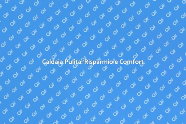 Pulizia Caldaia: Un Necessario Investimento